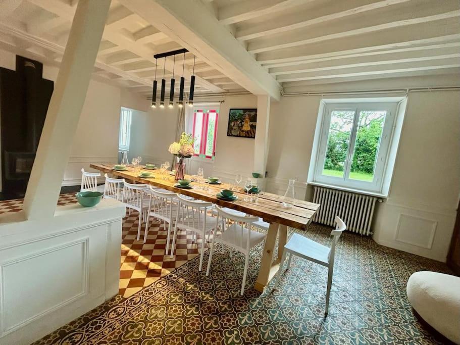 Gite Au Haras La Belle Emanville Bagian luar foto
