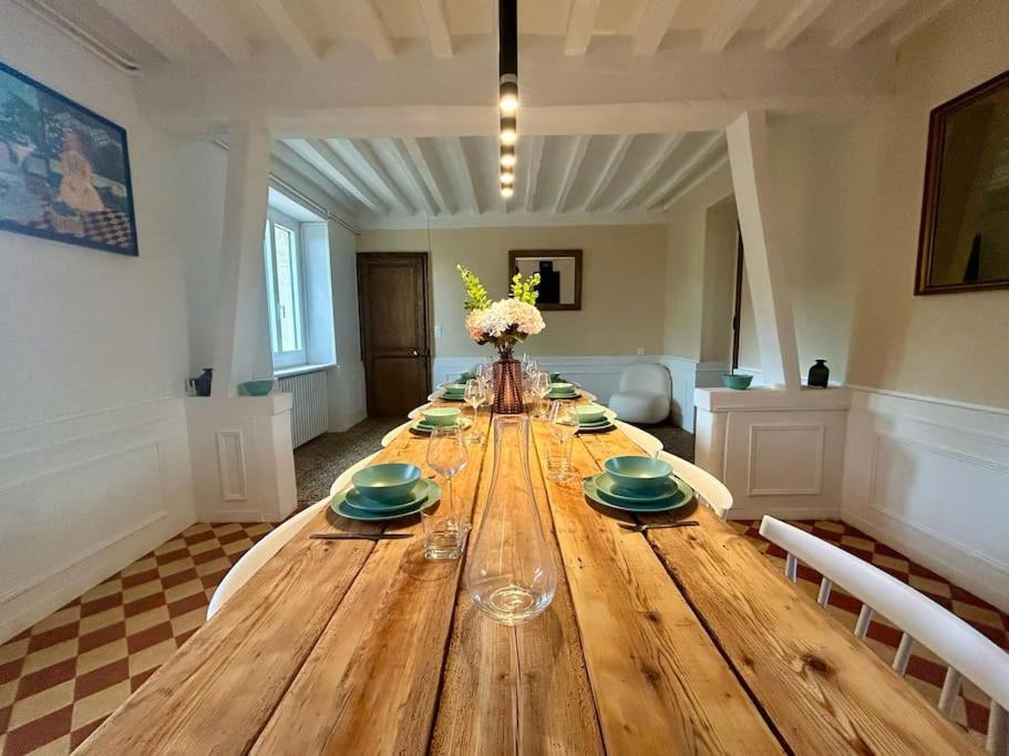 Gite Au Haras La Belle Emanville Bagian luar foto
